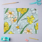 Gelb blauer Retro-Hintergrund Seidenpapier (Basteln)