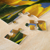 Gelb blühende Tulpen, Puzzle (Seite)