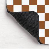 Gelb braun und weiß mousepad (Ecke)