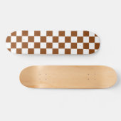 Gelb braun und weiß skateboard (Horizontal)