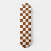 Gelb braun und weiß skateboard (Vorne)
