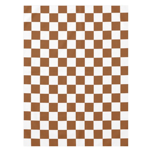 Gelb braun und weiß tischdecke (Vorderseite)