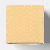 Gelb - Brauner Valentinstag Geschenkschachtel (Oben)