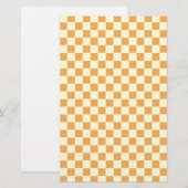 gelb briefpapier (Vorne/Hinten)