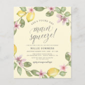 Gelb | Budget Lemon Main Squeeze Brautparty (Vorderseite)