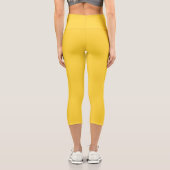 gelb capri leggings (Rückseite)