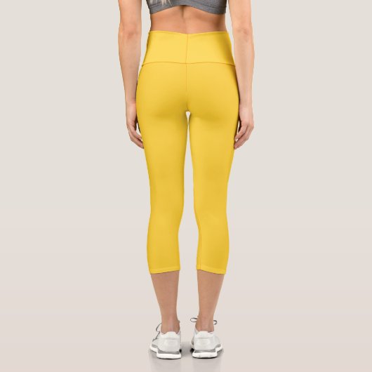 gelb capri leggings (Rückseite)