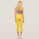 gelb capri leggings (Rückseite)