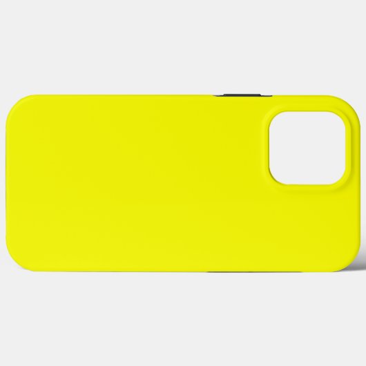 Gelb Case-Mate iPhone Hülle (Rückseite (Horizontal))