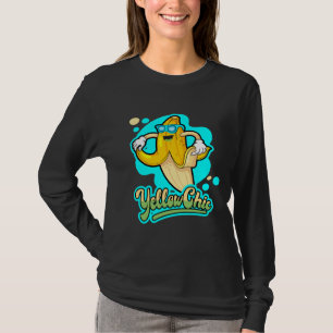 Gelb Chic Banane T-Shirt – Coole Banane Cartoon