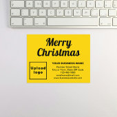 Gelb | Christmas | Business | Kleine Wohnung Feiertagskarte