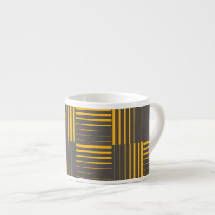 Gelb, cool, einzigartig, trendig, modern espressotasse