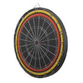 Gelb Dartscheibe (Vorderseite rechts)