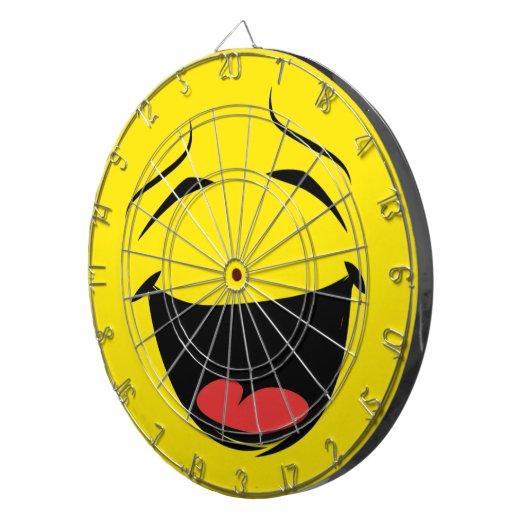 GELB DARTSCHEIBE (Vorderseite rechts)
