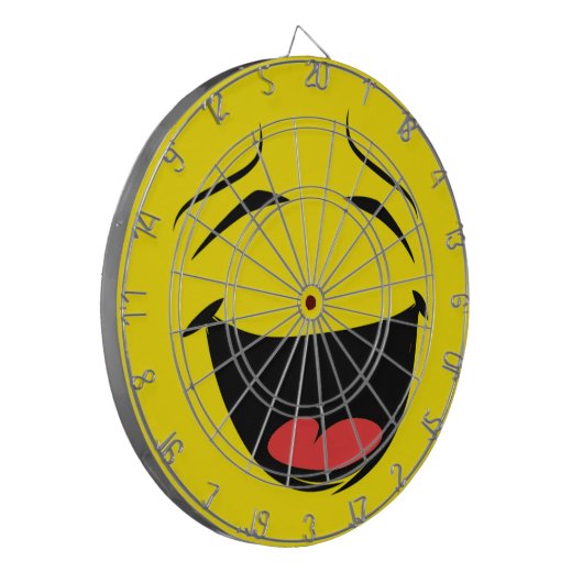 GELB DARTSCHEIBE (Vorderseite Links)