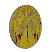 gelb dartscheibe (Vorderseite Links)