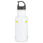 Gelb des Stern-1 Trinkflasche (Rückseite)