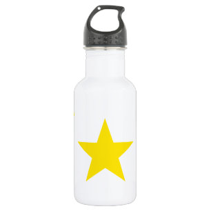 Gelb des Stern-1 Trinkflasche