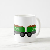 Gelb des Zuges Kaffeetasse (VorderseiteRechts)