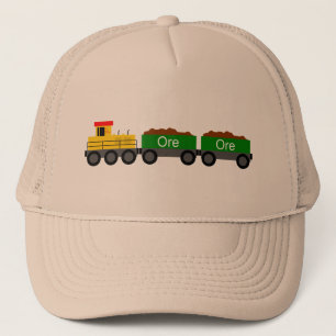 Gelb des Zuges Truckerkappe
