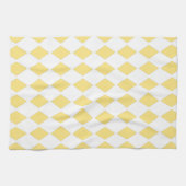 Gelb Diamant Design Geschirrtuch (Horizontal)