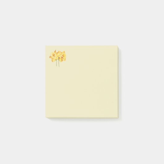 Gelb dotierter Post-it-Hinweis Post-it Klebezettel (Vorderseite)