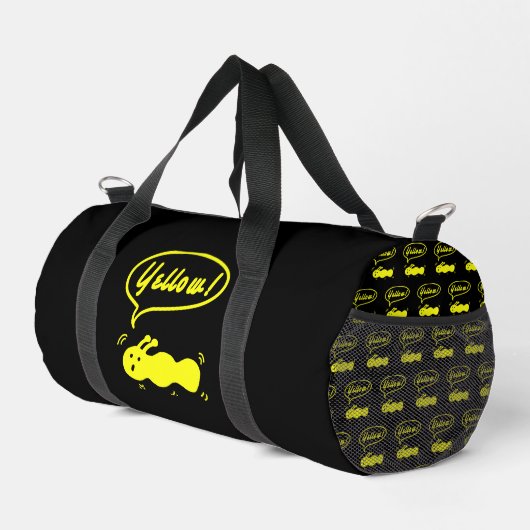 Gelb! Duffle Bag (Rechte Ecke)