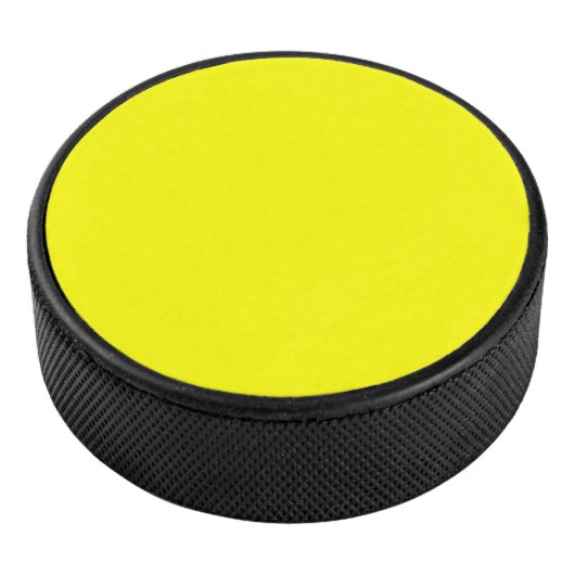 Gelb Eishockey Puck (3/4)