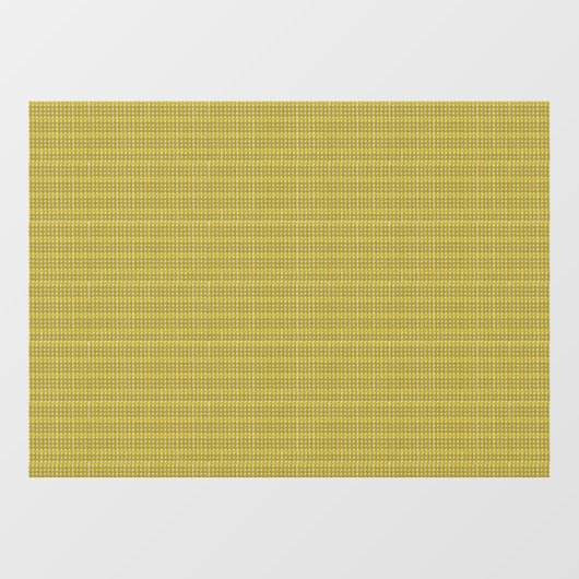 gelb fensteraufkleber (Blatt)