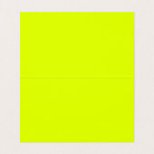 gelb - fett gefalteter Text Visitenkarten (Innenseite Aufgefaltet)