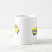 Gelb Fiats 124 Kaffeetasse (Mittel)