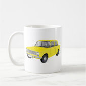 Gelb Fiats 124 Kaffeetasse (Links)