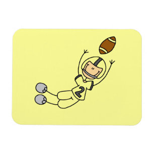 Gelb Figur Fußball Magnet