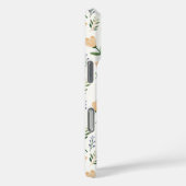 Gelb Floral Skandinavisch Case-Mate iPhone Hülle (Rückseite / Rechts)