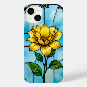 Gelb Florales Tägliches Handy Schutz Style Case-Mate iPhone 14 Hülle
