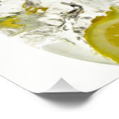 Gelb Fotodruck (Ecke)