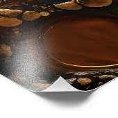 Gelb Fotodruck (Ecke)