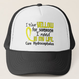 Gelb für jemand benötige ich Hydrocephalus Truckerkappe