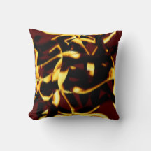 Gelb gebrannte Streifen mit abgeschrägtem Aussehen