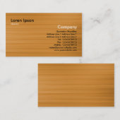 gelb gebürstet visitenkarte (Vorne/Hinten)