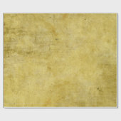 Gelb gefärbte Pergament-Beschaffenheit Geschenkpapier (Flach)