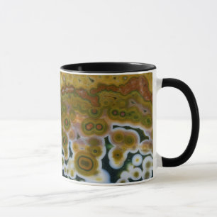 Gelb gefärbter Ozean-Jasper Tasse