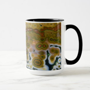 Gelb gefärbter Ozean-Jaspis Tasse