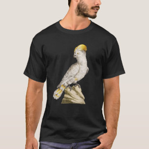 Gelb gekreuzter Vogel-Illustration durch Retter T-Shirt