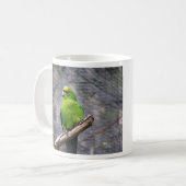 Gelb-gekrönter Parakeet Kaffeetasse (Vorderseite Links)