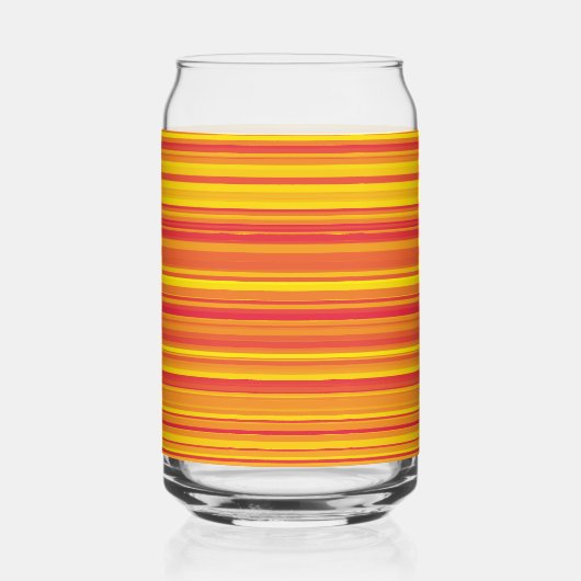 Gelb gelb gestrichen dosenglas (Rückseite)