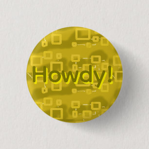 Gelb Geometrisch Button