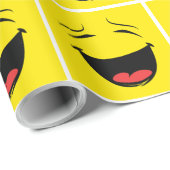 GELB GESCHENKPAPIER (Rolleneckpunkt)