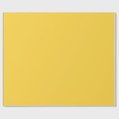 Gelb Geschenkpapier (Flach)