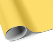 Gelb Geschenkpapier (Rolleneckpunkt)